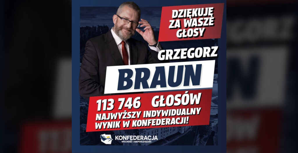 Grzegorz Braun Europarlament
